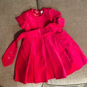 Formal Velvet dress with belt